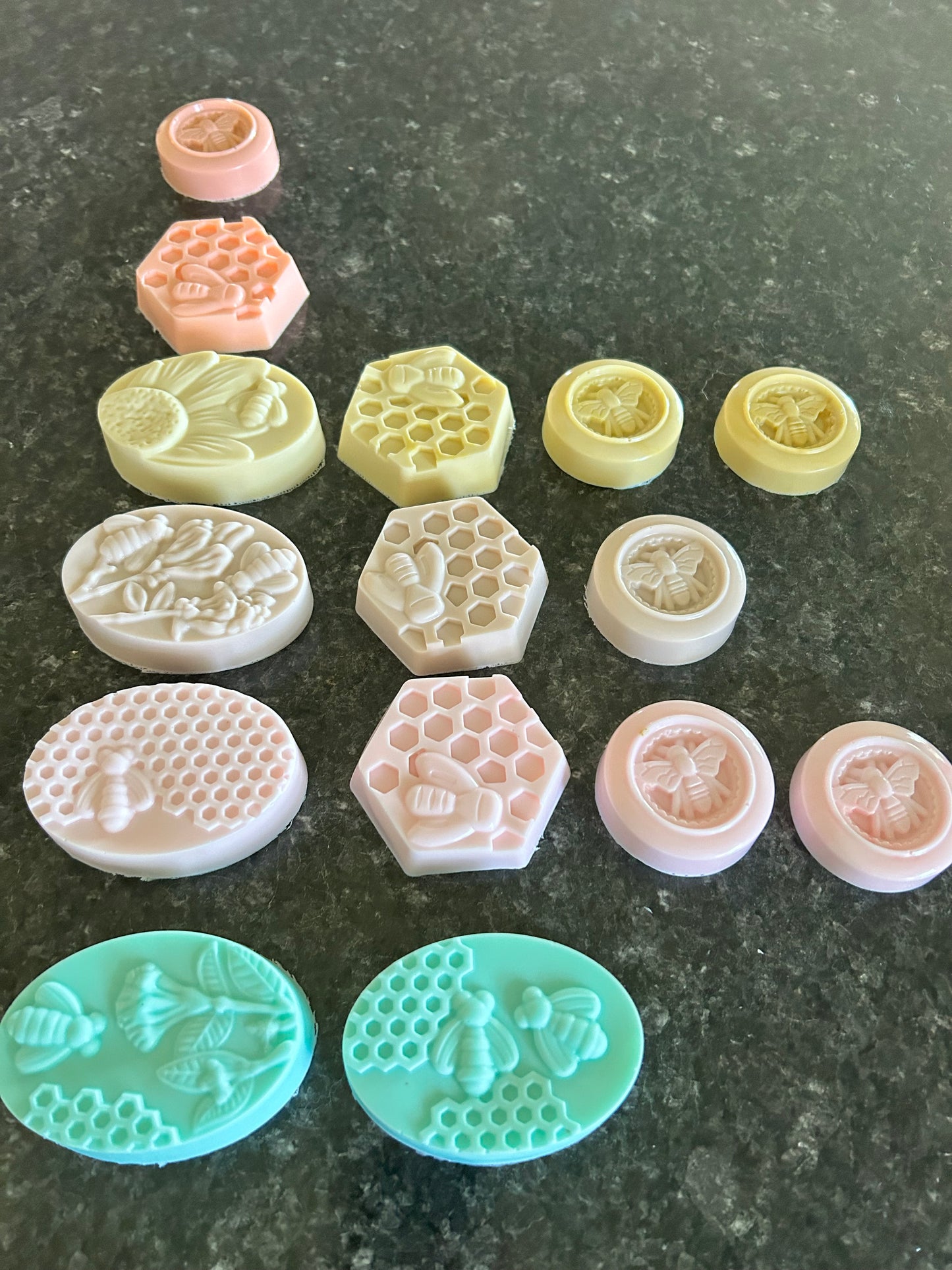 Bee Shaped Soaps- Goat Milk