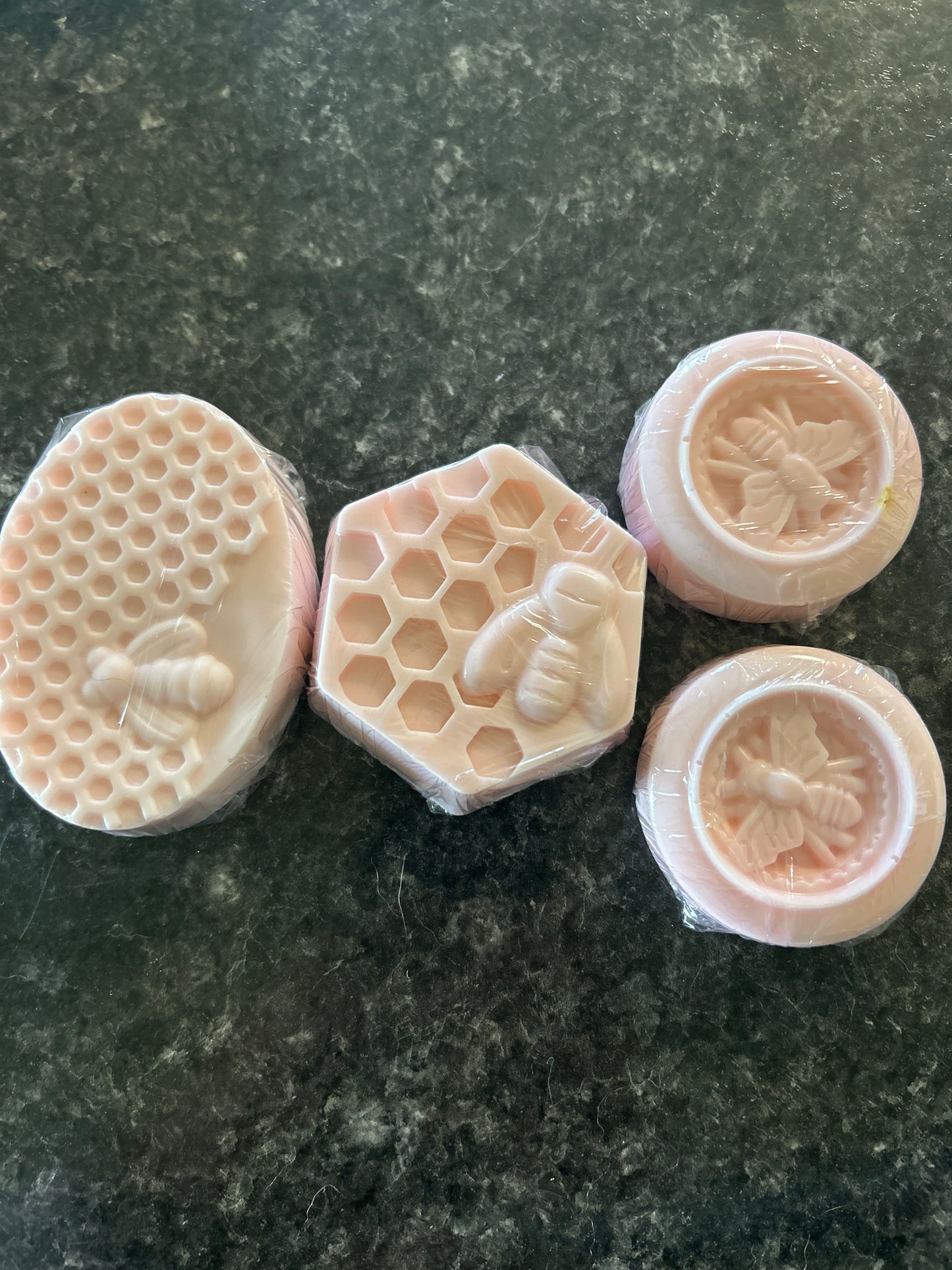Bee Shaped Soaps- Goat Milk