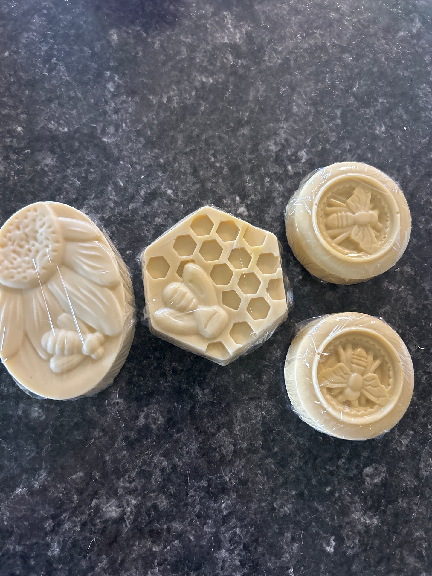 Bee Shaped Soaps- Goat Milk