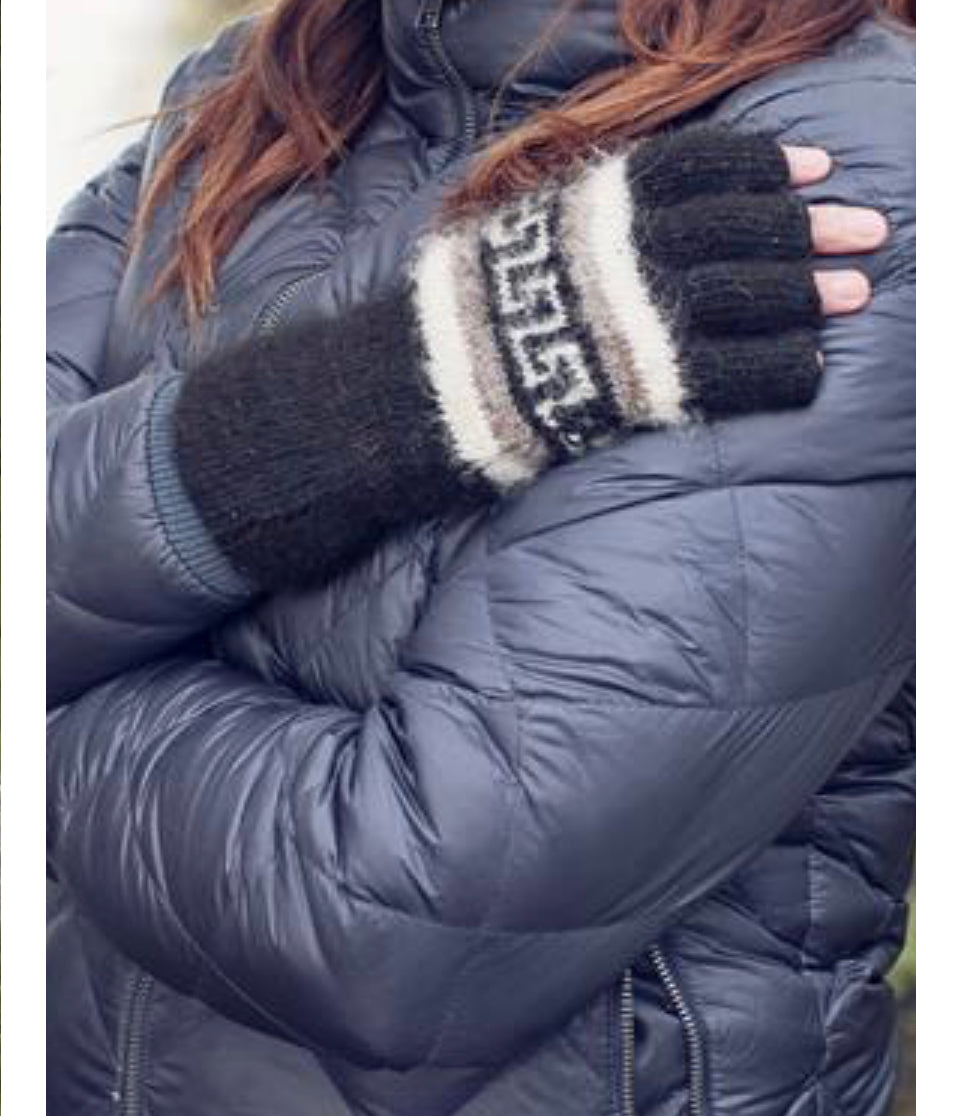 Alpaca Fingerless Gloves