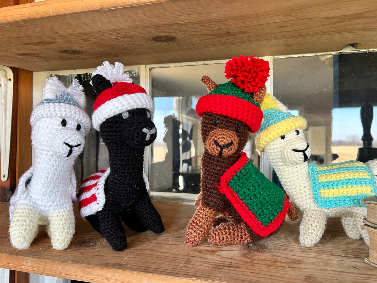 Handmade Crocheted Alpaca