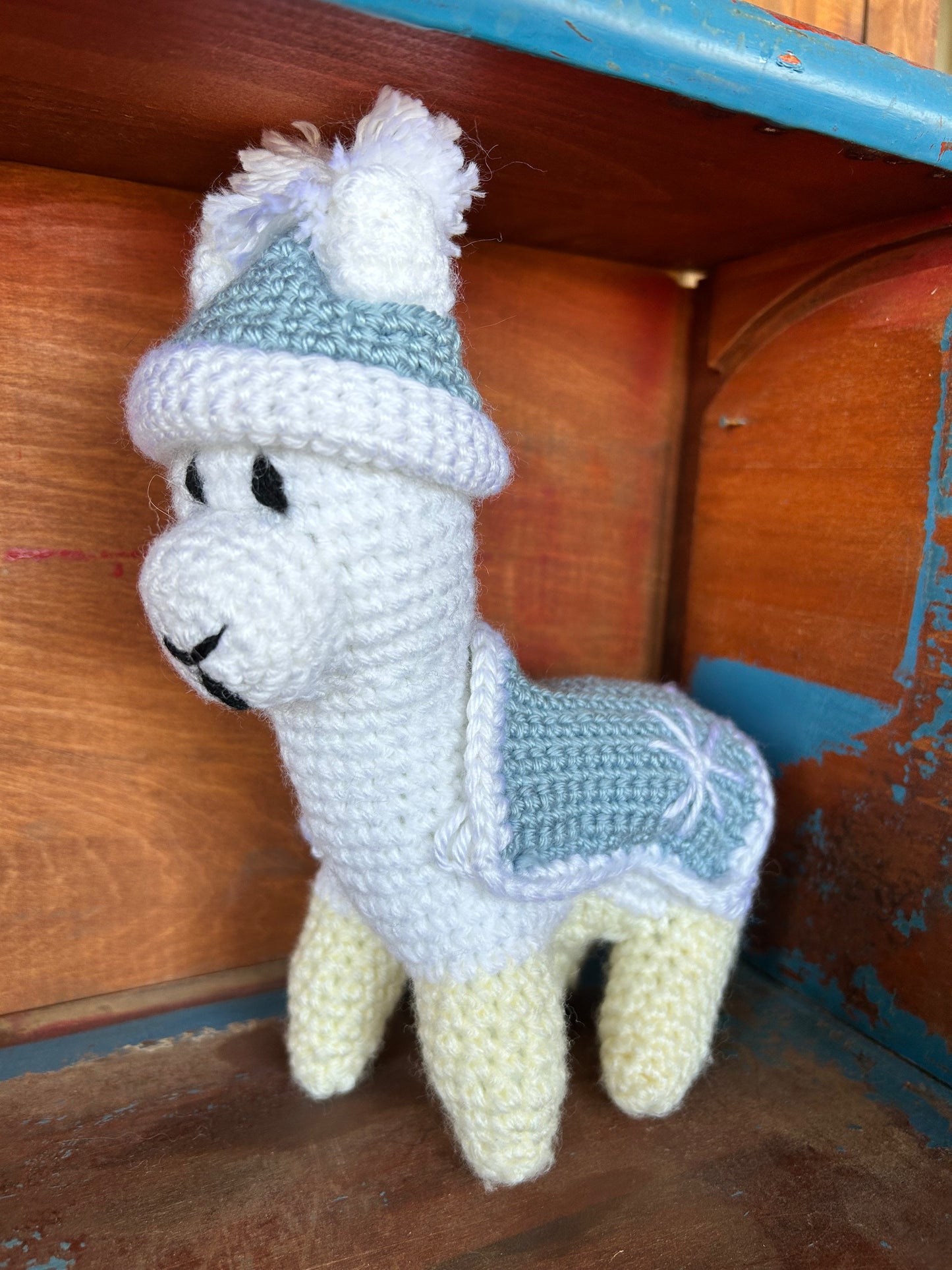 Handmade Crocheted Alpaca