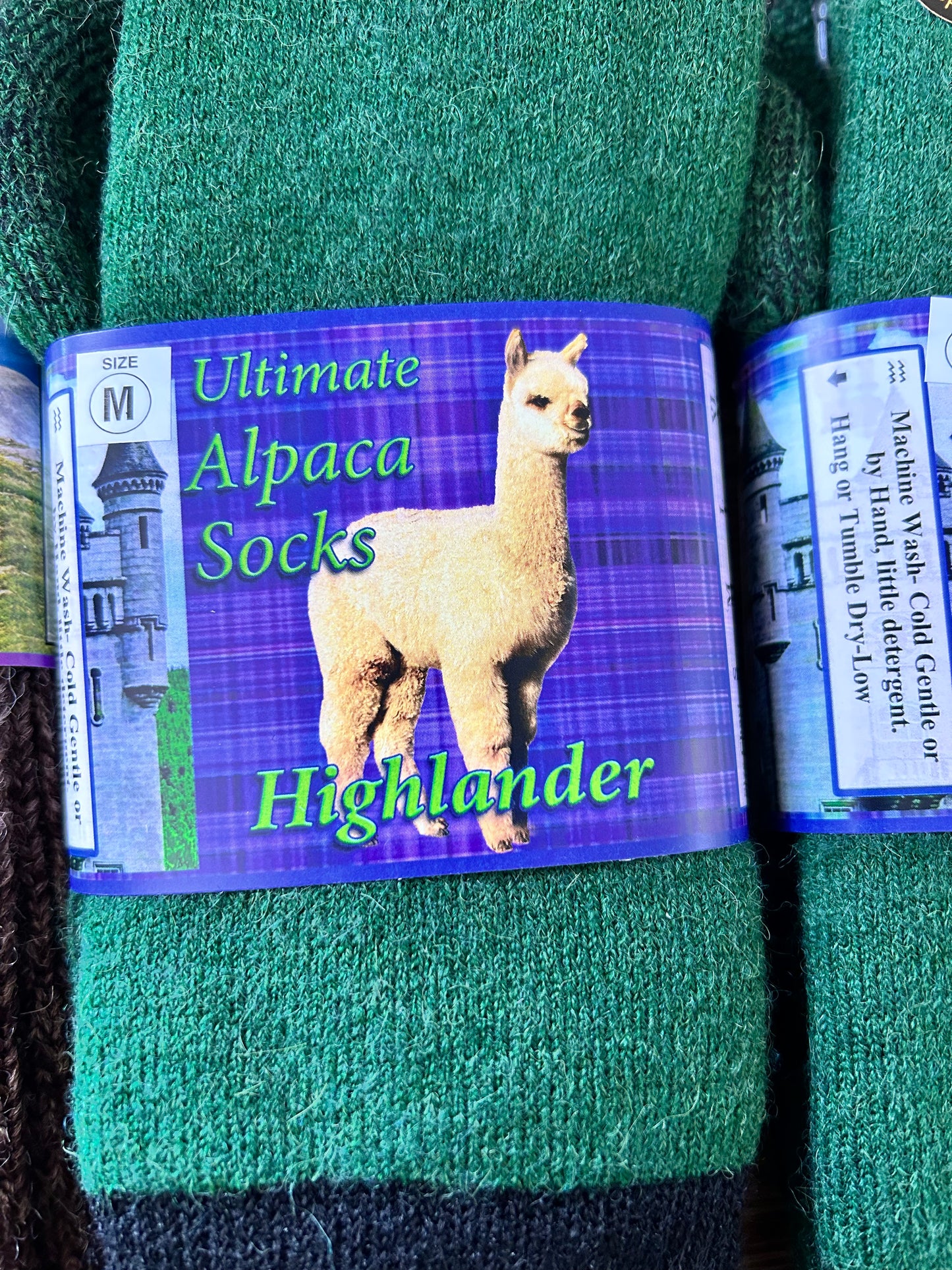 Ultimate Alpaca Socks Highlander