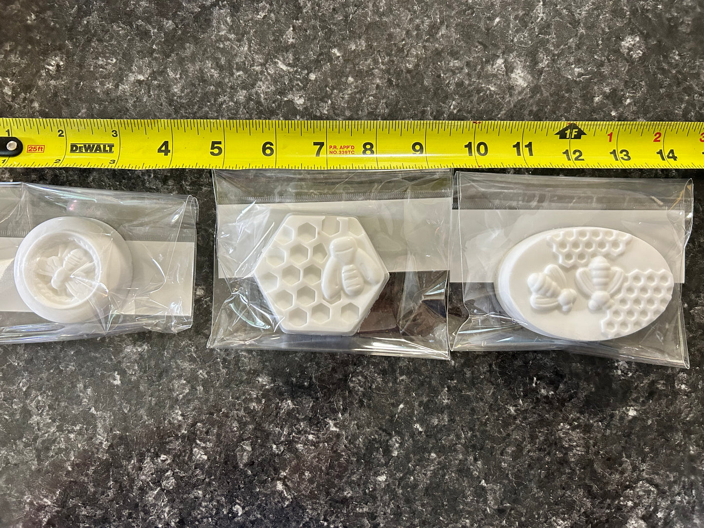 Bee Shaped Soaps- Goat Milk
