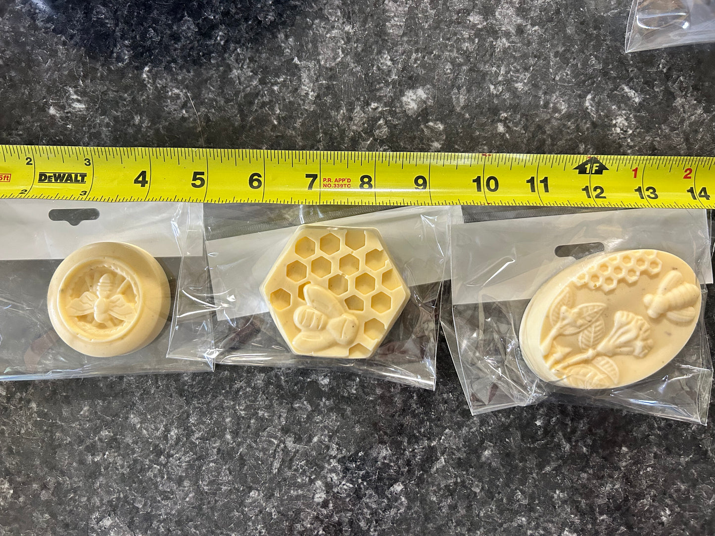 Bee Shaped Soaps- Goat Milk