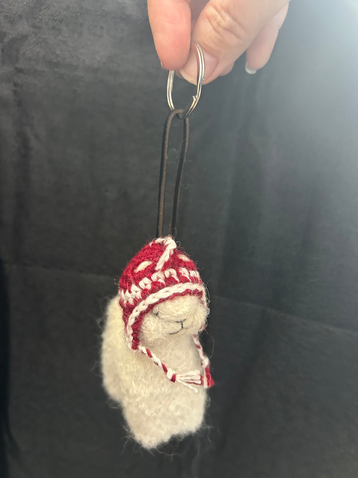 Mini Alpaca Keychain