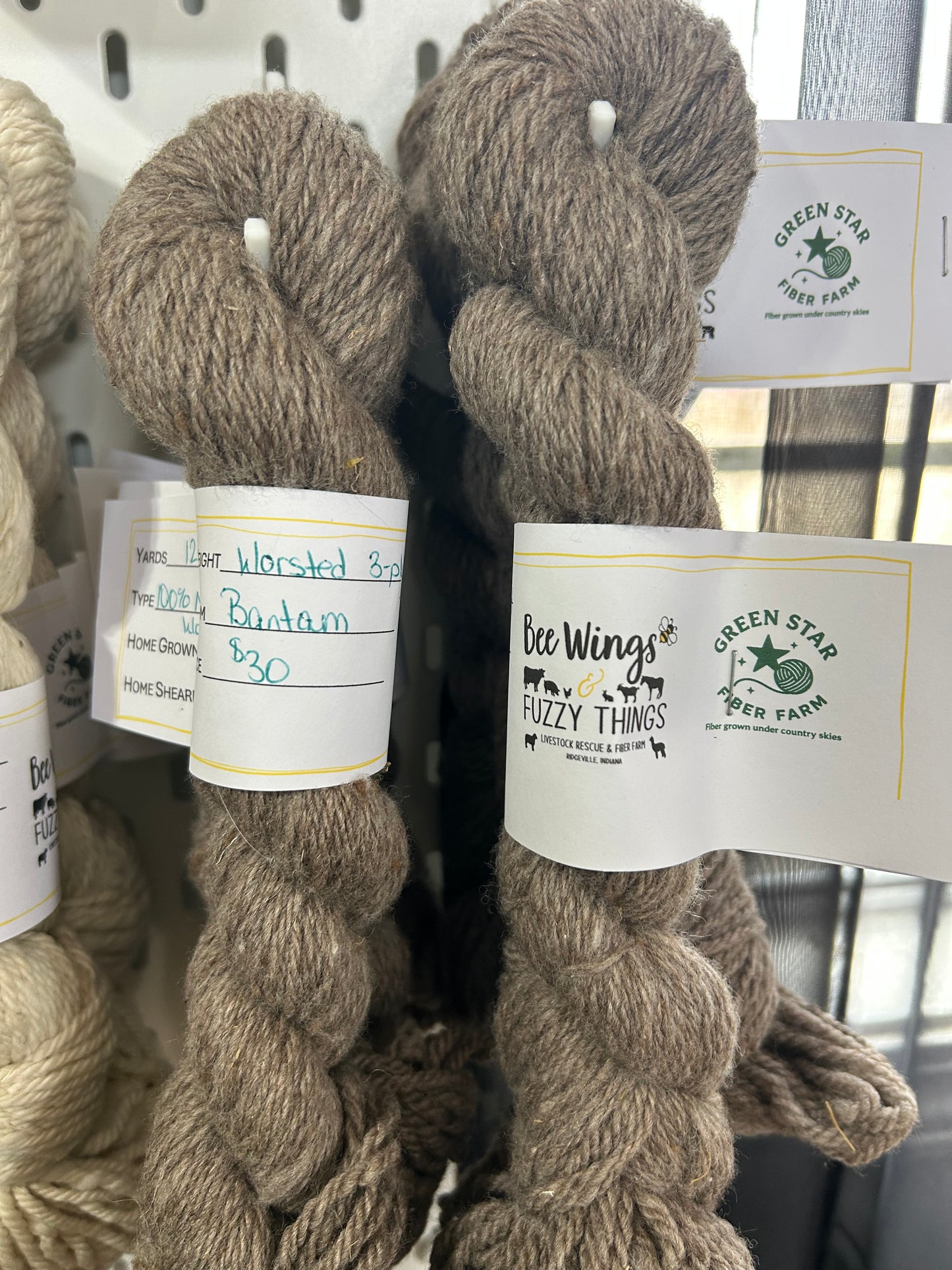 Wool Yarn Skeins
