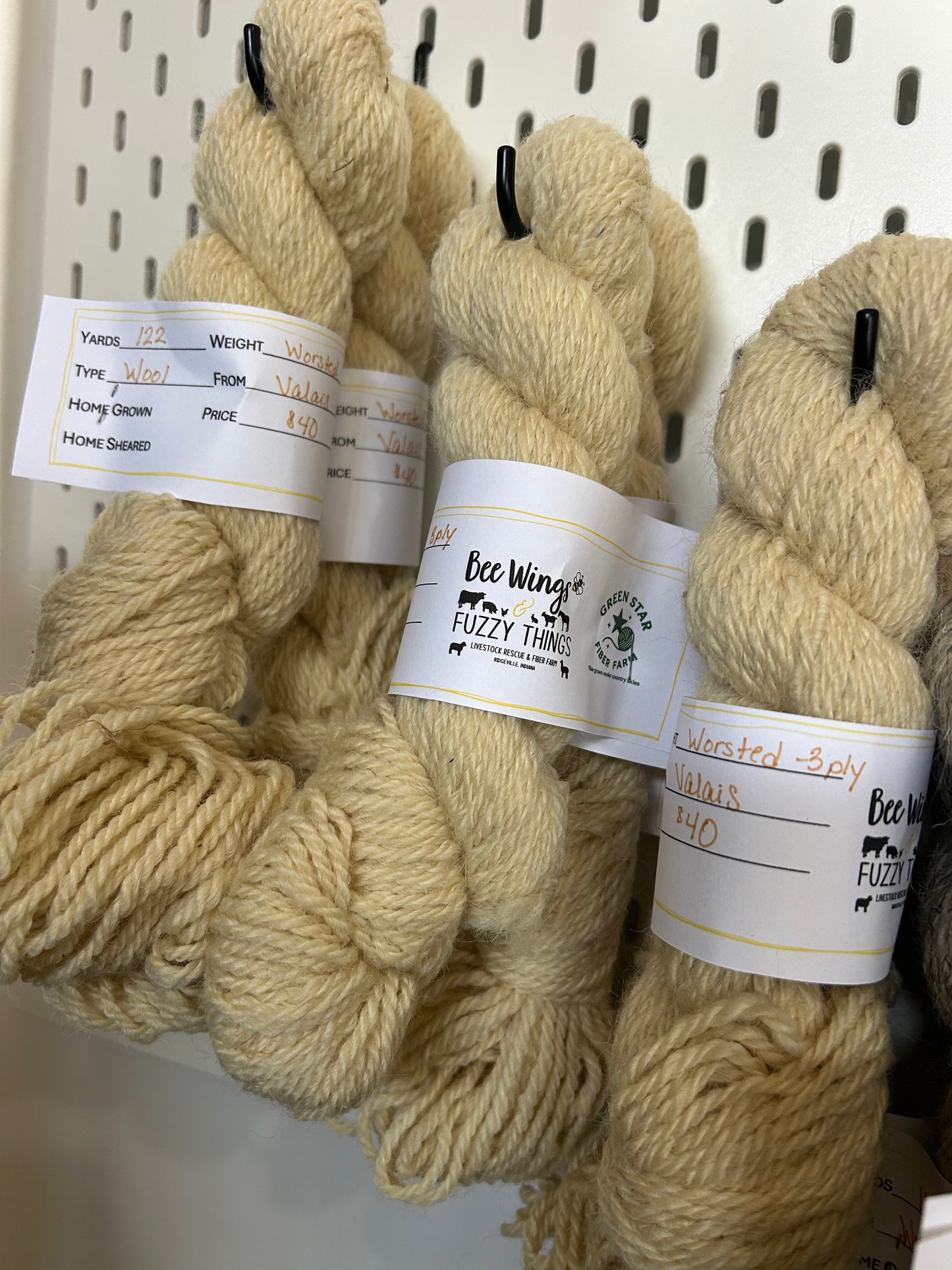 Wool Yarn Skeins