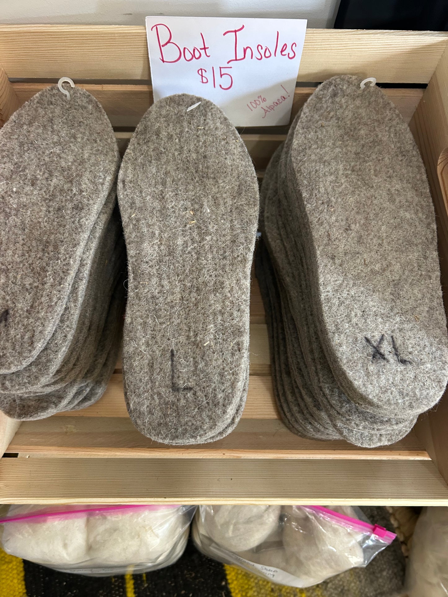 Alpaca Boot Insoles
