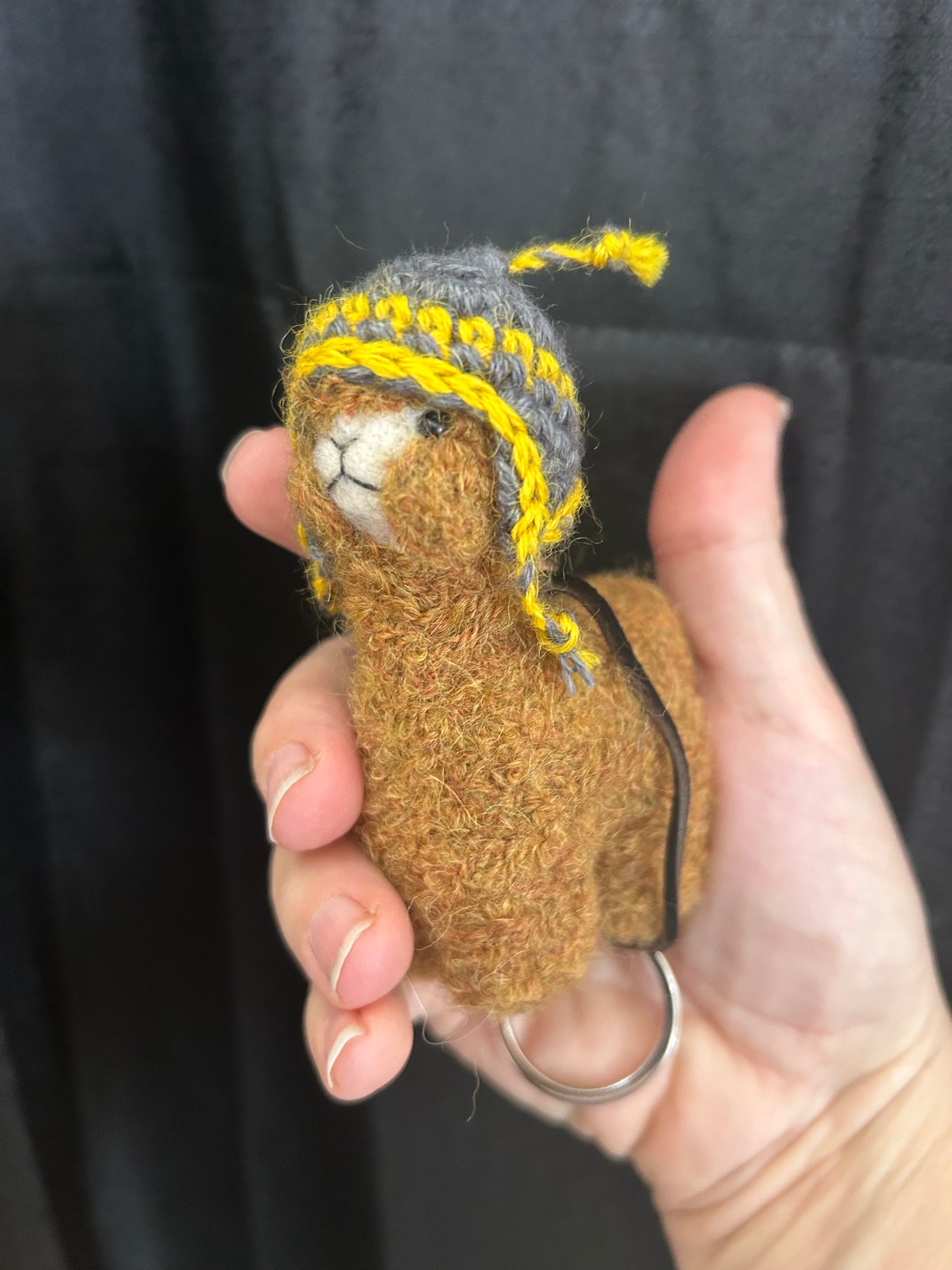 Mini Alpaca Keychain