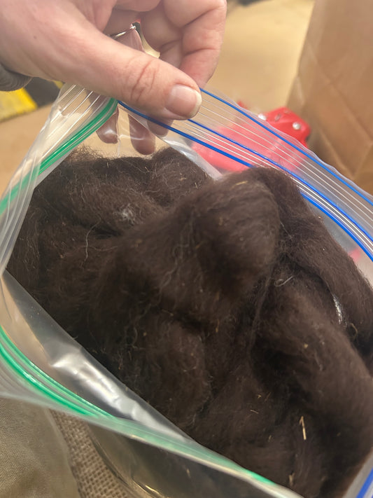 Shetland Sheep Wool Roving