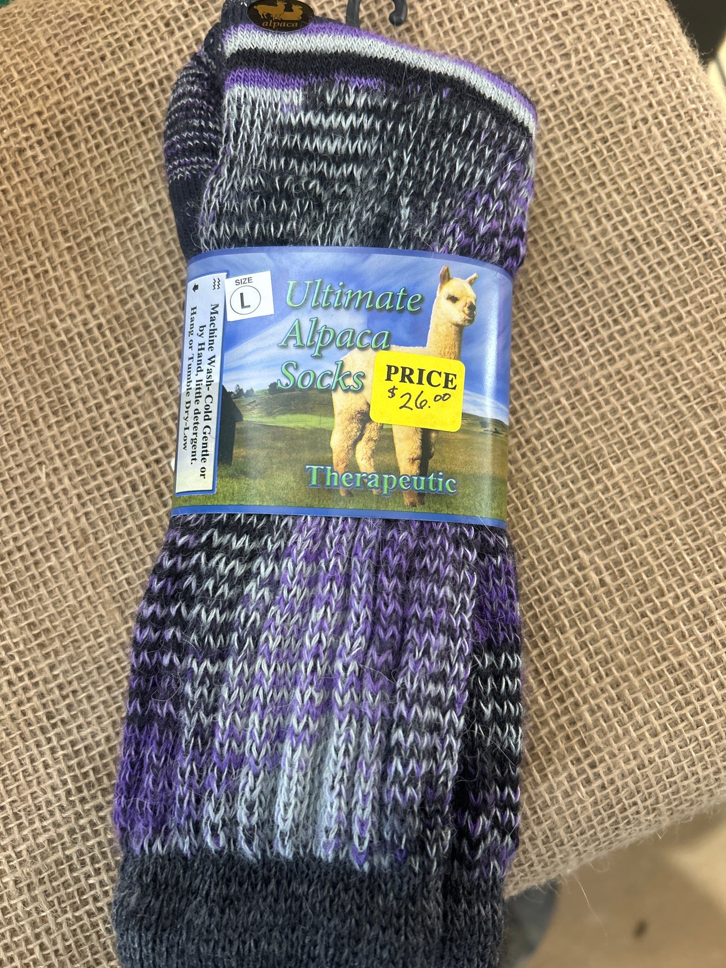 Alpaca Socks Therapeutic