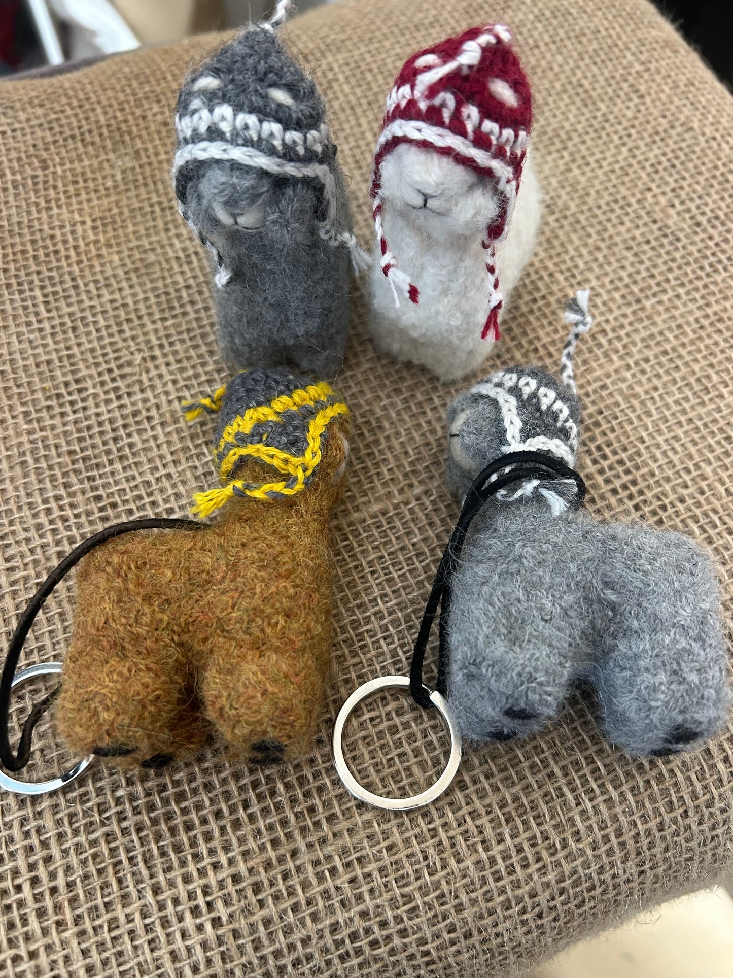 Mini Alpaca Keychain