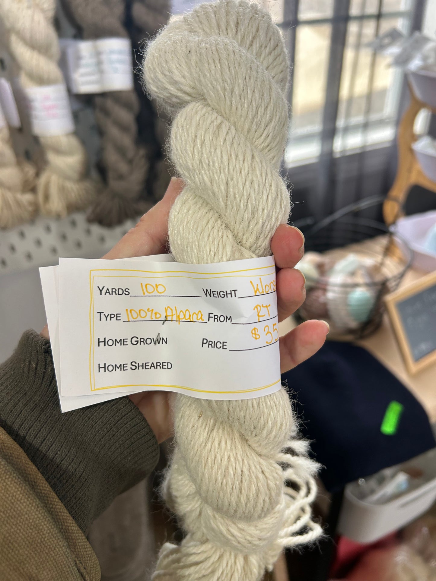Wool Yarn Skeins