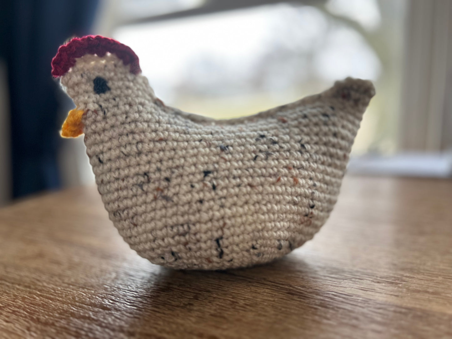 Hand Crocheted Hens